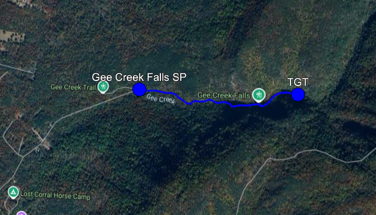 Gee Creek Falls