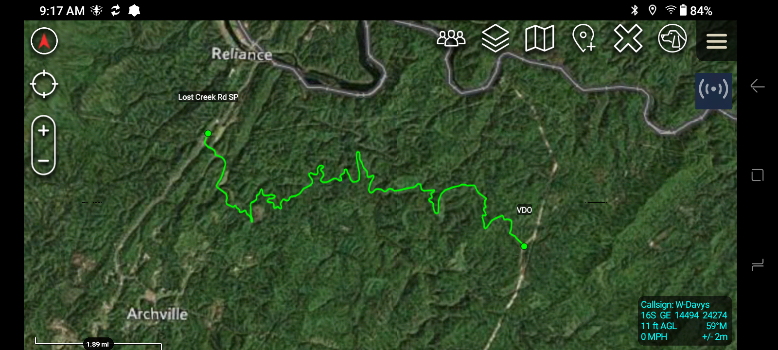Lost Creek Road